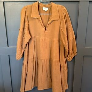 & Merci Tan, Gauze Dress